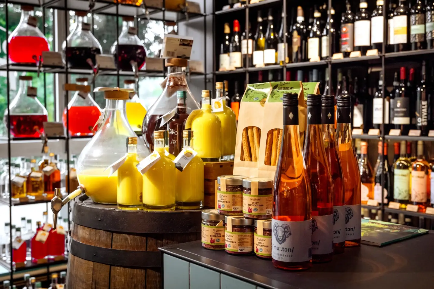 Frisch abgefüllte Köstlichkeiten bei vomFASS Olching